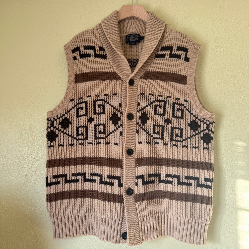 Pendleton Westerley Sweater Vest - image 1